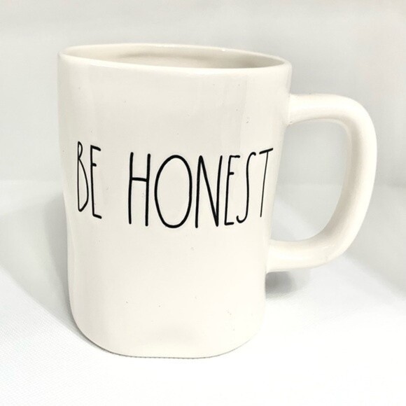 Rae Dunn Be Honest Mug - Picture 1 of 5